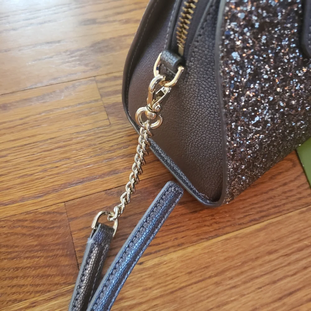 NWT Kate Spade Mini Reiley Laurel Way Glitter Purse
